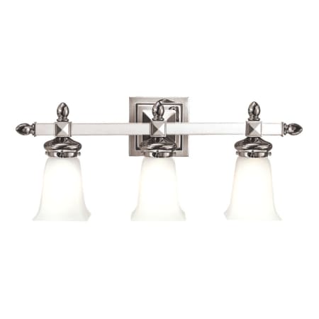 A large image of the Hudson Valley Lighting 2823 Polished Nickel