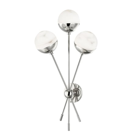 A large image of the Hudson Valley Lighting 2830 Polished Nickel