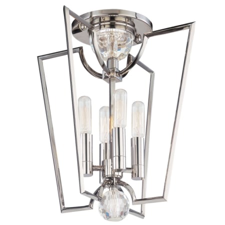A large image of the Hudson Valley Lighting 3004 Polished Nickel
