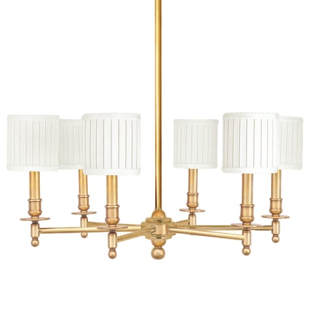 A large image of the Hudson Valley Lighting 306 Aged Brass
