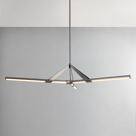 A large image of the Hudson Valley Lighting 3062 Black Nickel