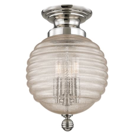 A large image of the Hudson Valley Lighting 3200 Polished Nickel