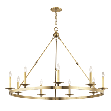 A large image of the Hudson Valley Lighting 3209 Aged Brass
