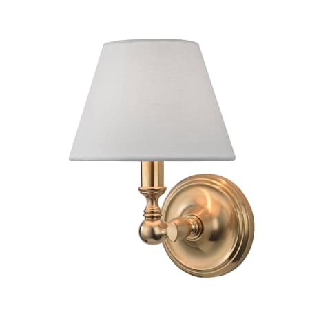A large image of the Hudson Valley Lighting 3221 Aged Brass