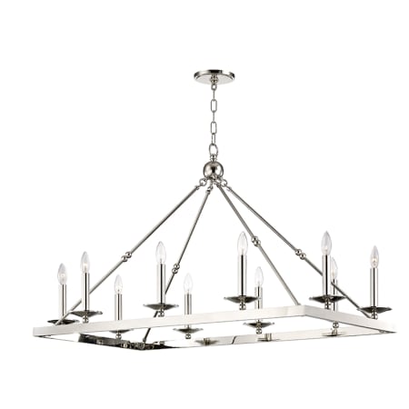 A large image of the Hudson Valley Lighting 3244 Polished Nickel