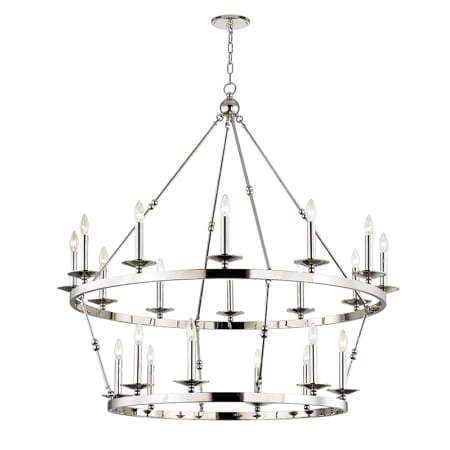 A large image of the Hudson Valley Lighting 3247 Polished Nickel