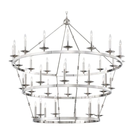 A large image of the Hudson Valley Lighting 3258 Polished Nickel