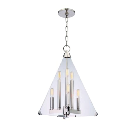 A large image of the Hudson Valley Lighting 3336 Polished Nickel