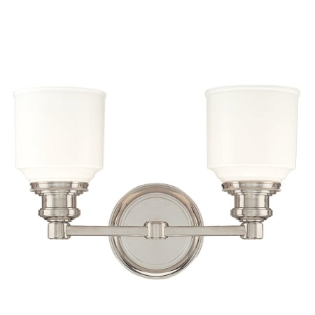 A large image of the Hudson Valley Lighting 3402 Polished Nickel