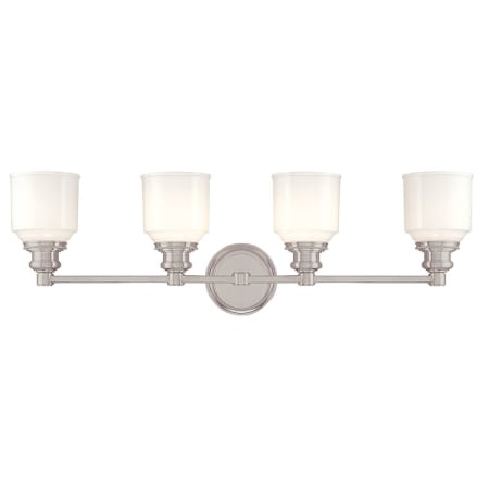 A large image of the Hudson Valley Lighting 3404 Satin Nickel