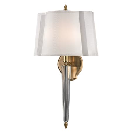 A large image of the Hudson Valley Lighting 3611 Aged Brass
