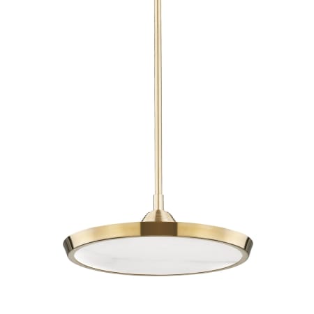 A large image of the Hudson Valley Lighting 3616 Aged Brass