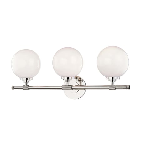 A large image of the Hudson Valley Lighting 3703 Polished Nickel