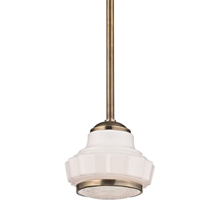 A large image of the Hudson Valley Lighting 3816 Aged Brass