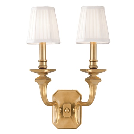 A large image of the Hudson Valley Lighting 382 Aged Brass