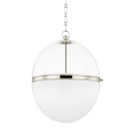 A large image of the Hudson Valley Lighting 3821 Polished Nickel