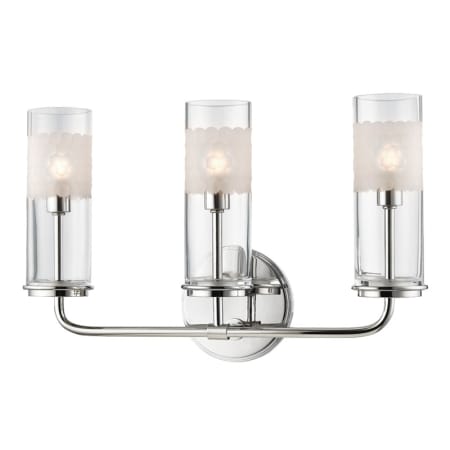 A large image of the Hudson Valley Lighting 3903 Polished Nickel