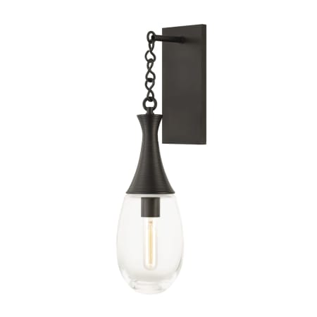 A large image of the Hudson Valley Lighting 3931 Black Brass