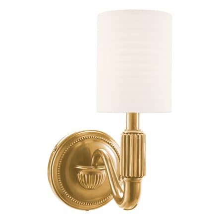 A large image of the Hudson Valley Lighting 401 Aged Brass