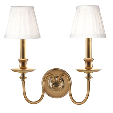 A large image of the Hudson Valley Lighting 4022 Aged Brass