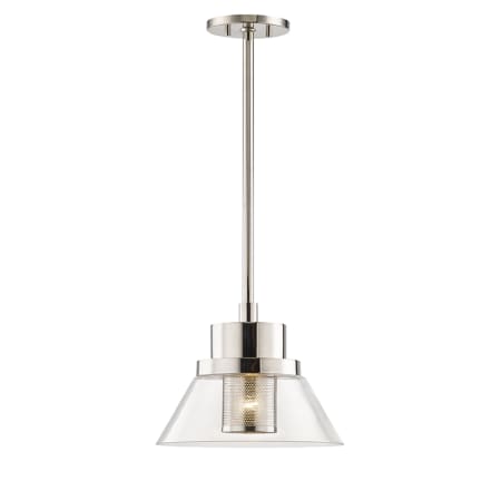 A large image of the Hudson Valley Lighting 4031 Polished Nickel