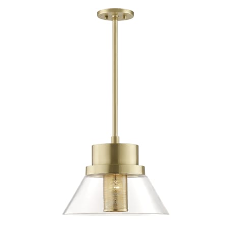 A large image of the Hudson Valley Lighting 4032 Aged Brass