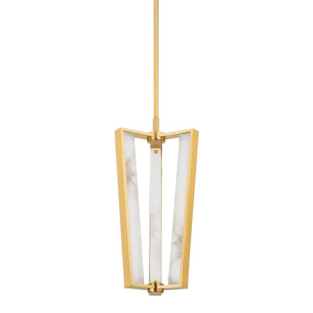 A large image of the Hudson Valley Lighting 4053 Aged Brass