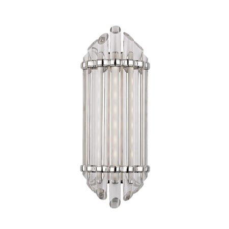 A large image of the Hudson Valley Lighting 408 Polished Nickel