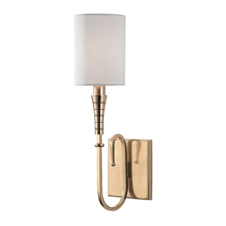 A large image of the Hudson Valley Lighting 4091 Aged Brass
