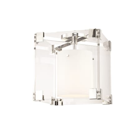 A large image of the Hudson Valley Lighting 4100 Polished Nickel