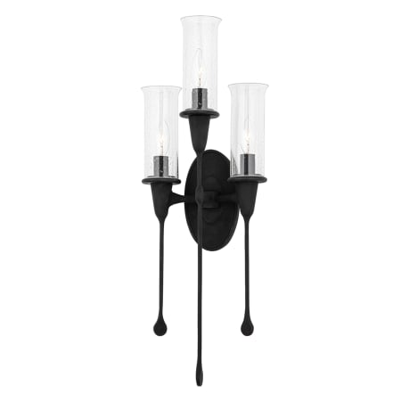 A large image of the Hudson Valley Lighting 4103 Black Iron