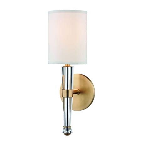 A large image of the Hudson Valley Lighting 4110 Aged Brass