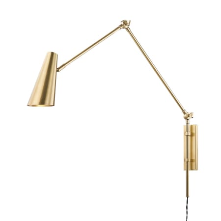 A large image of the Hudson Valley Lighting 4121 Aged Brass