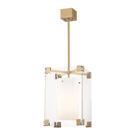 A large image of the Hudson Valley Lighting 4125 Aged Brass