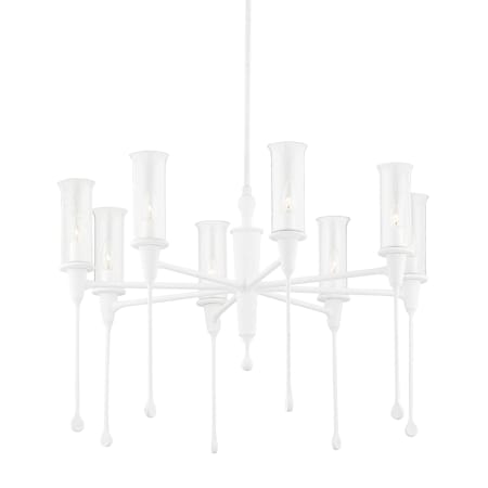 A large image of the Hudson Valley Lighting 4131 White Plaster