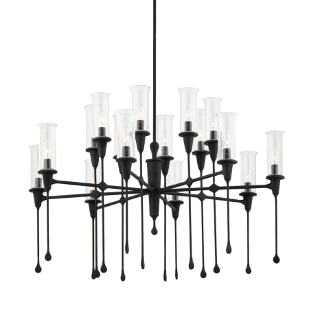 A large image of the Hudson Valley Lighting 4142 Black Iron