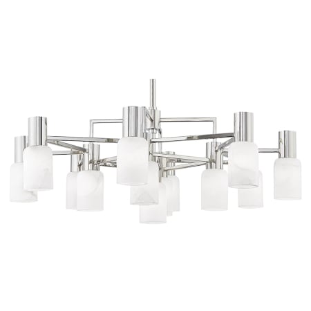 A large image of the Hudson Valley Lighting 4237 Polished Nickel
