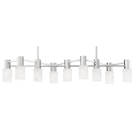A large image of the Hudson Valley Lighting 4248 Polished Nickel