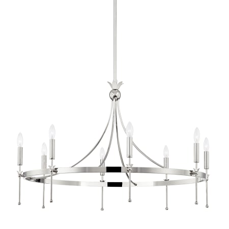 A large image of the Hudson Valley Lighting 4338 Polished Nickel