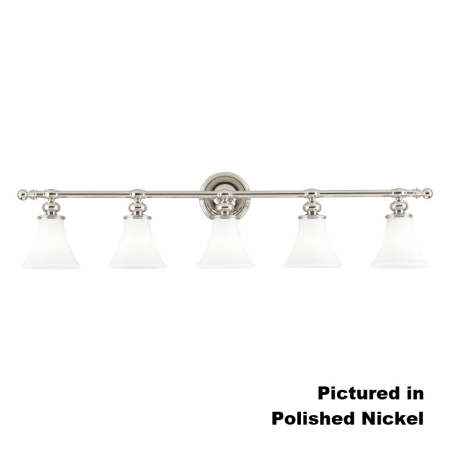 A large image of the Hudson Valley Lighting 4505 Satin Nickel