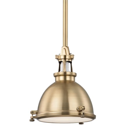 A large image of the Hudson Valley Lighting 4610 Aged Brass