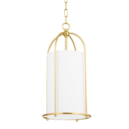 A large image of the Hudson Valley Lighting 4810 Aged Brass