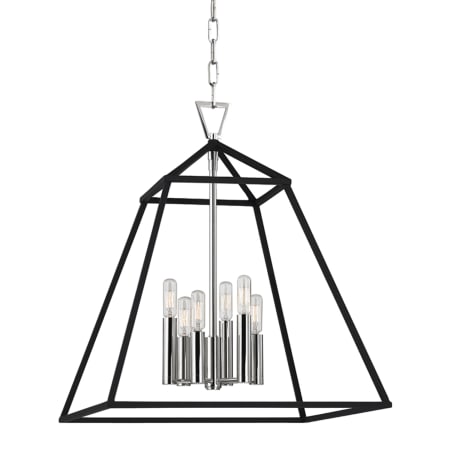 A large image of the Hudson Valley Lighting 4919 Polished Nickel