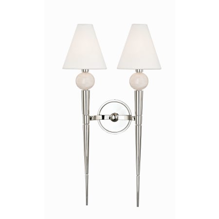 A large image of the Hudson Valley Lighting 4982 Polished Nickel