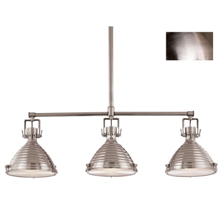 A large image of the Hudson Valley Lighting 5123 Antique Nickel