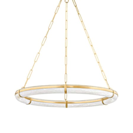 A large image of the Hudson Valley Lighting 5130 Aged Brass