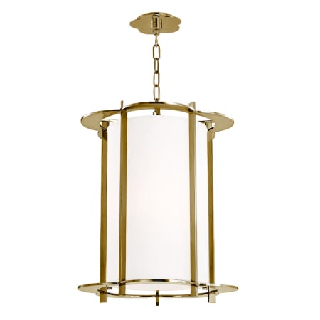 A large image of the Hudson Valley Lighting 517 Aged Brass