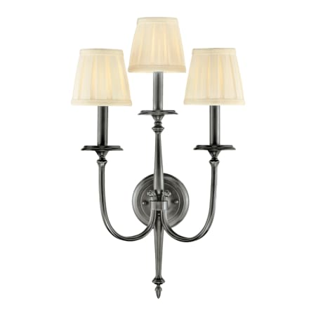 A large image of the Hudson Valley Lighting 5203 Antique Nickel