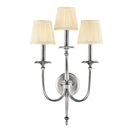 A large image of the Hudson Valley Lighting 5203 Polished Nickel
