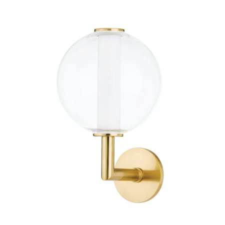 A large image of the Hudson Valley Lighting 5209 Aged Brass